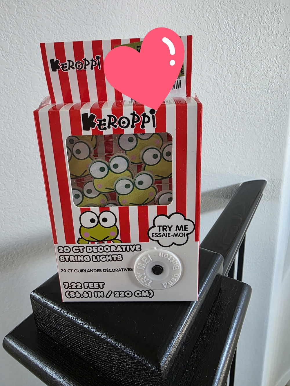NWT Keroppi Decorative String Lights - 20ct